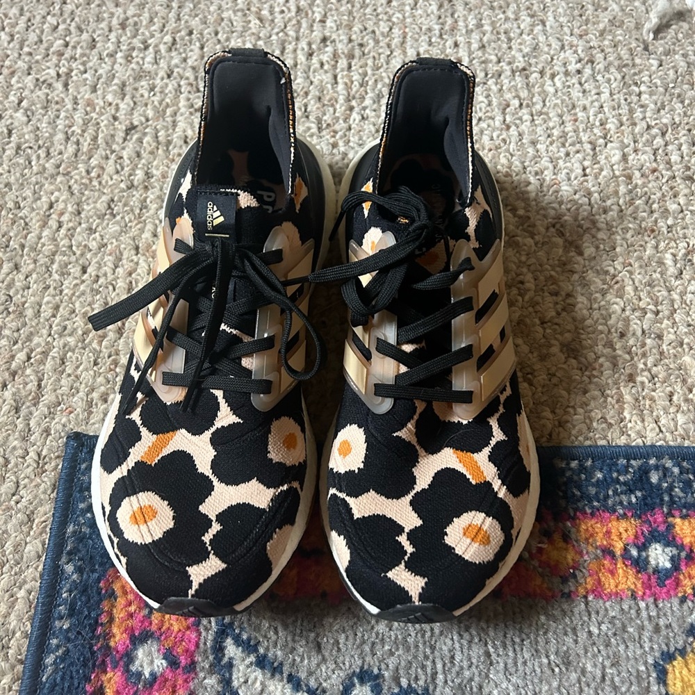 ADIDAS WOMENS X MARIMEKKO ULTRABOOST FLORAL SNEAKERS
